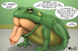 Jimmy The Giant Frog Luscious Hentai Manga Porn