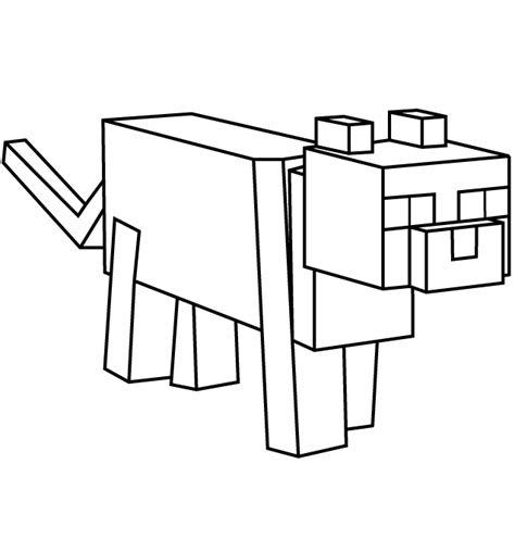 Printable Minecraft Coloring Pages