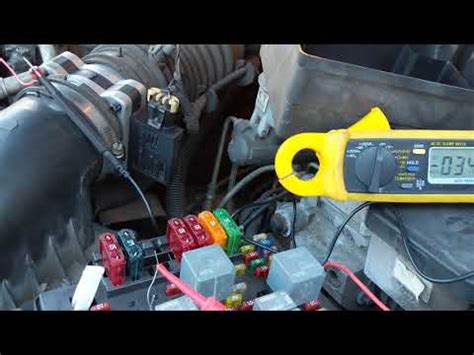 How To TEST A FUEL PUMP RELAY IN CIRCUIT WITH A MULTIMETER YouTube