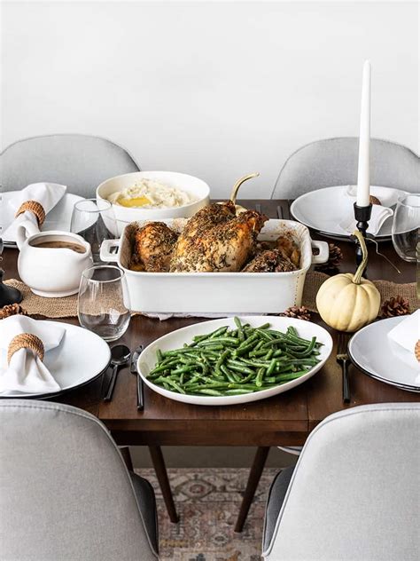 How To Make An Easy Thanksgiving Dinner For Beginners Budget Bytes