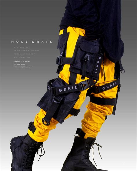 Pants Holygrail Official Cyberpunk Clothes Tech Clothing