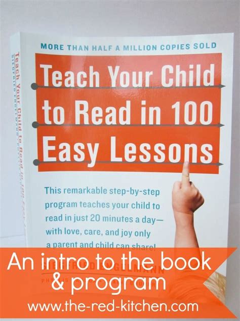 The provided script makes it easy to decode the mystery of understanding how to teach your child to read, and the frequent curriculum review provides. Teach Your Child to Read in 100 Easy Lessons (An intro to ...