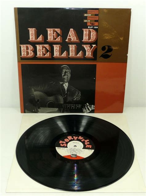 Leadbelly 2 Lead Belly Storyville Blues Anthology Vol 12 Dk M Ex