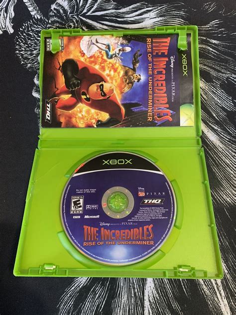 The Incredibles Rise Of The Underminer Cib Complete W Manual Microsoft Xbox Ebay