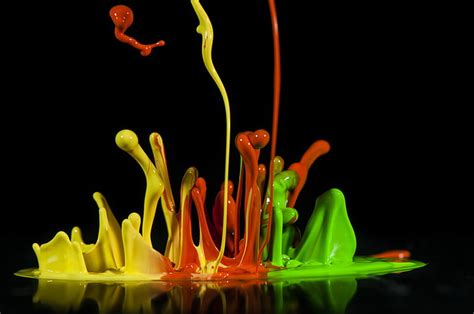 Online Crop Hd Wallpaper Squirt Paint Color Splash Liquid