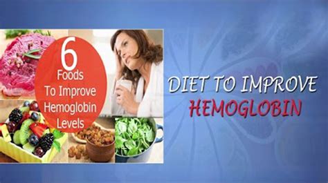 Diet To Improve Hemoglobin Diet To Improve Hemoglobin6 Foods To