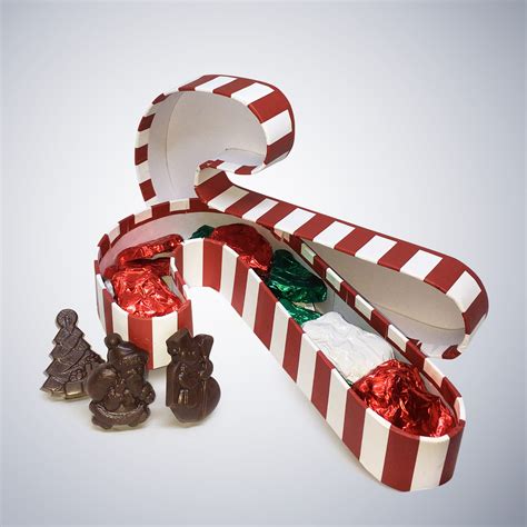 Allergy Friendly Chocolate Candy Cane Box Safe Sweets Llc