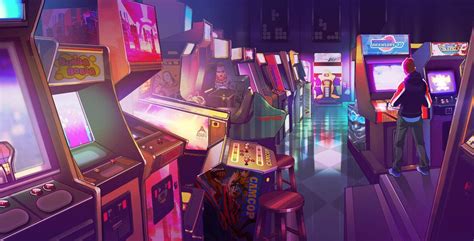 Top 88 Imagen Anime Arcade Background Vn