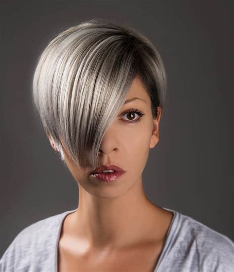35 Modern Short Grey Hair For Trendy Girls Hairstylecamp