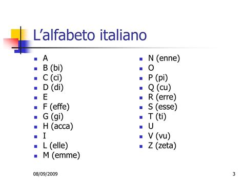 Ppt Lalfabeto Italiano Powerpoint Presentation Free Download Id