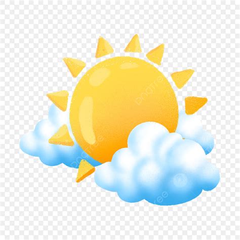 Sun Weather Clipart Hd Png Weather Watercolor Cute Cloud Sun Sun