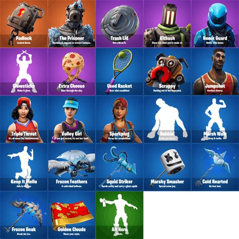 All skins for fortnite battle royale are in one place/page, to search easily & quickly by category, sets, rarity, promotions, holiday events, battle pass seasons, and much more! Fortnite 7.30 Leaks - Ice, Basketball, Tennis Skins and ...
