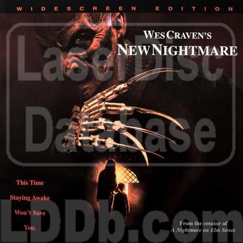 Laserdisc Database Wes Cravens New Nightmare Special Edition Id2998li
