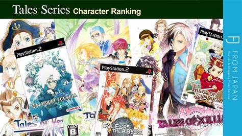 Tales Series Ranking 2017 Top 10 Fan Favorites From Japan Youtube