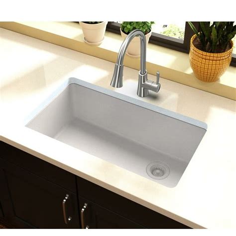 6 best undermount kitchen sinks reviewed. Elkay Quartz Classic 33" L x 19" W Undermount Kitchen Sink ...