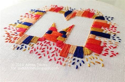 Instead of embroidering the letter or the shape, you embroider the space around it. 17 Best images about Negative Space Embroidery on ...