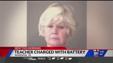 Indiana Teacher Charged With Battery Youtube