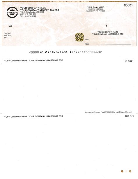 When printing checks to be printed later, quickbooks prints in reverse order. Premium High Security Foil Hologram Laser Cheques ...