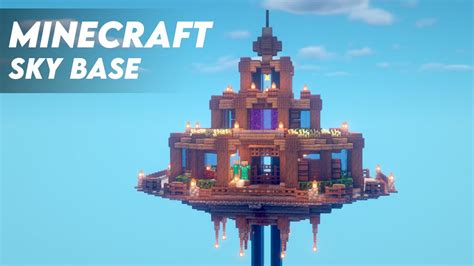 Minecraft Survival Sky Base Tour Download Sky Base Inspiration And