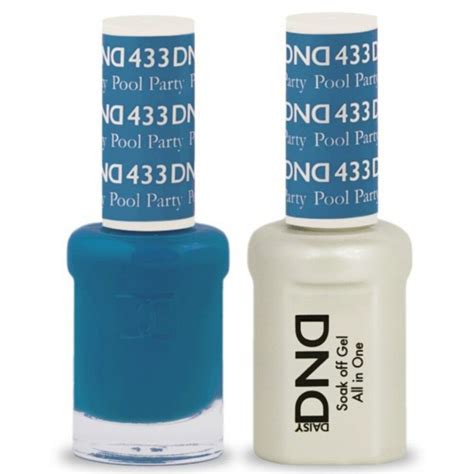 DND Duo GEL Pack POOL PARTY 1 Gel Polish 0 47 Oz 1 Lacquer 0 47 Oz