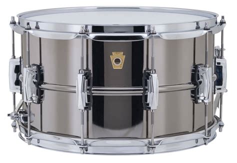 Ludwig Black Beauty Brass 14 X 8 Smooth Shell Snare Drum