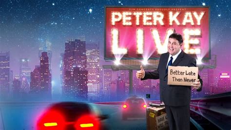 Peter Kay Tour Tickets Dates And Venues For Comedian S New Stand