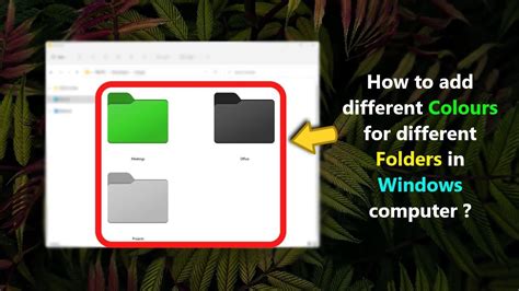 Office Folder Windows Computer Folders Different Colors The Creator