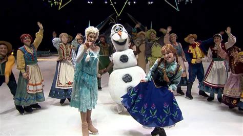 The Cast Of Disney On Ices Frozen Performs Live On Gma Good