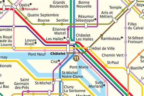 Plan Du Métro De Paris ≡ Voyage Carte Plan