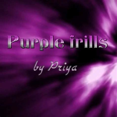 Purple Frills By Priya