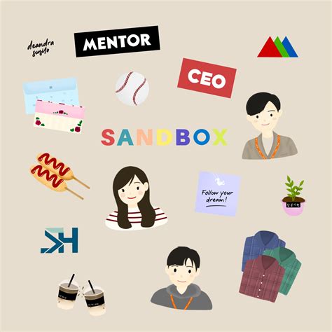 START-UP Korean Drama Sticker Sheet | Tvn Startup Drama Stickers