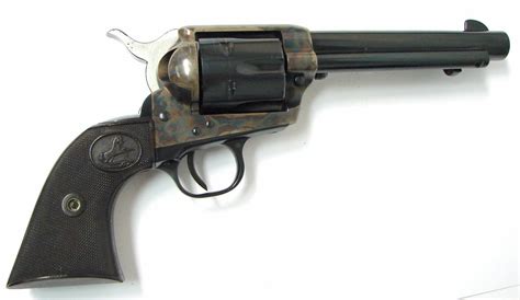 Colt Saa 35 Magnum Caliber Revolver 5 12 Second Generation Model
