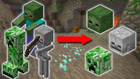How To Get And Use Mob Heads In Minecraft 120