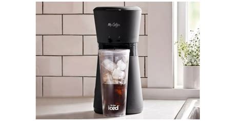 Mr Coffee Iced Coffee Maker With Reusable Tumbler And Coffee Filter