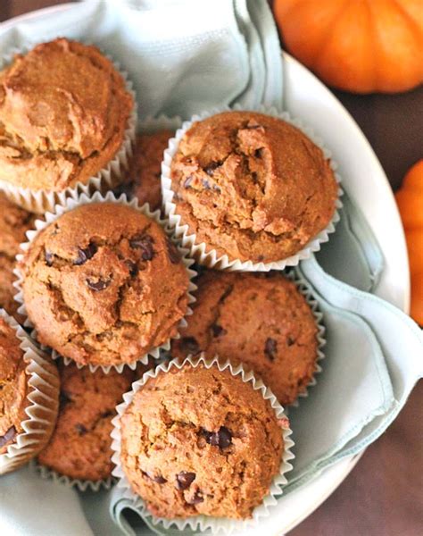 Gluten Free Pumpkin Spice Muffins Recipe Easy Vegan Thyme And Love