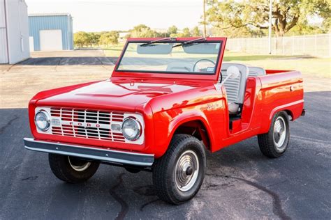 1966 Ford Bronco Roadster For Sale On Bat Auctions Sold For 49000