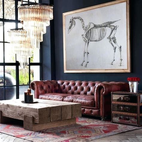 This sofa with classic chesterfield design unquestionably adds a timeless elegance to your home. chesterfield sofa in modern living room taken all the ...