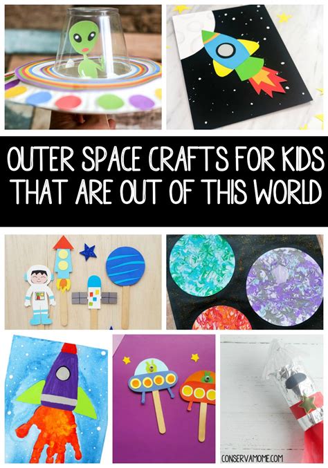 20 Outer Space Crafts For Kids That Are Out Of This World Outer