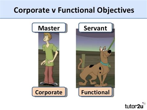 Introduction To Corporate And Functional Objectives