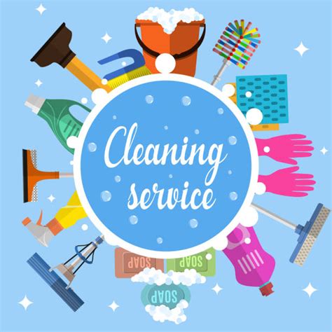 Royalty Free Cleaning Service Clip Art Vector Images And Illustrations