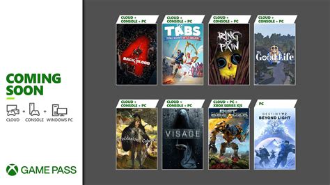 Próximamente En Xbox Game Pass Back 4 Blood Destiny 2 Beyond Light