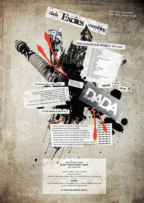 Dada Manifesto Book Design Dada