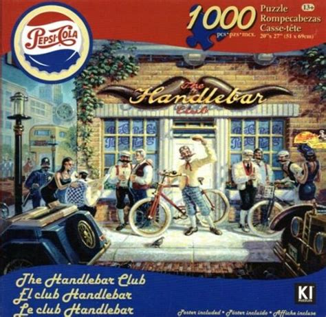 Pepsi Cola Handlebar Club 1000pc Puzzle Brand New 2020 Karmin