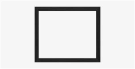Marcos Cuadros Png Square Black And White Cartoon Png Image