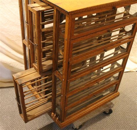 Free online cabinet price quote. Bargain John's Antiques | Antique Oak Country Store Ribbon ...
