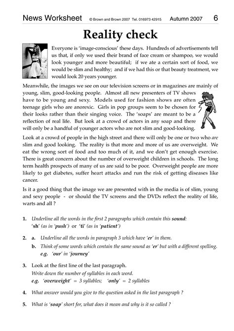 19 Basic Reading Worksheets For Adults