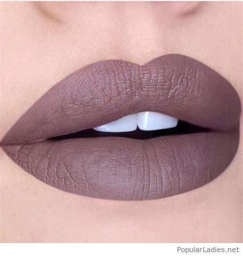 Awesome Brown Matte Lips Lipstickartideas In 2019 Liquid Lipstick