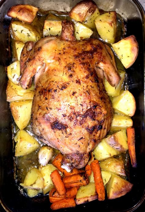 Sunday Dinner Easy Roast Chicken And Vegetables 2 Different Recipes