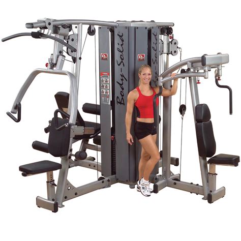 Body Solid Pro Dual 4 Stack Gym Frame Free Shipping