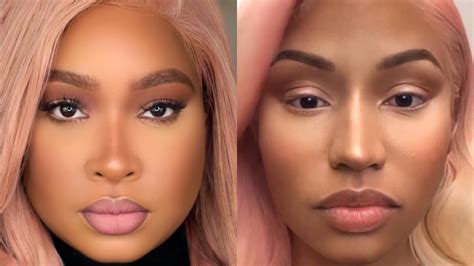 Nicki Minaj Transformation Makeup Tutorial Saubhaya Makeup